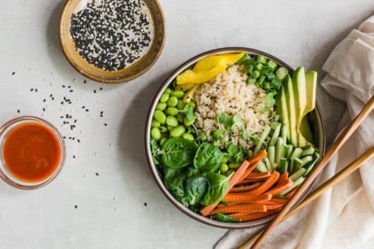 Plant-Powered Rice Bowl