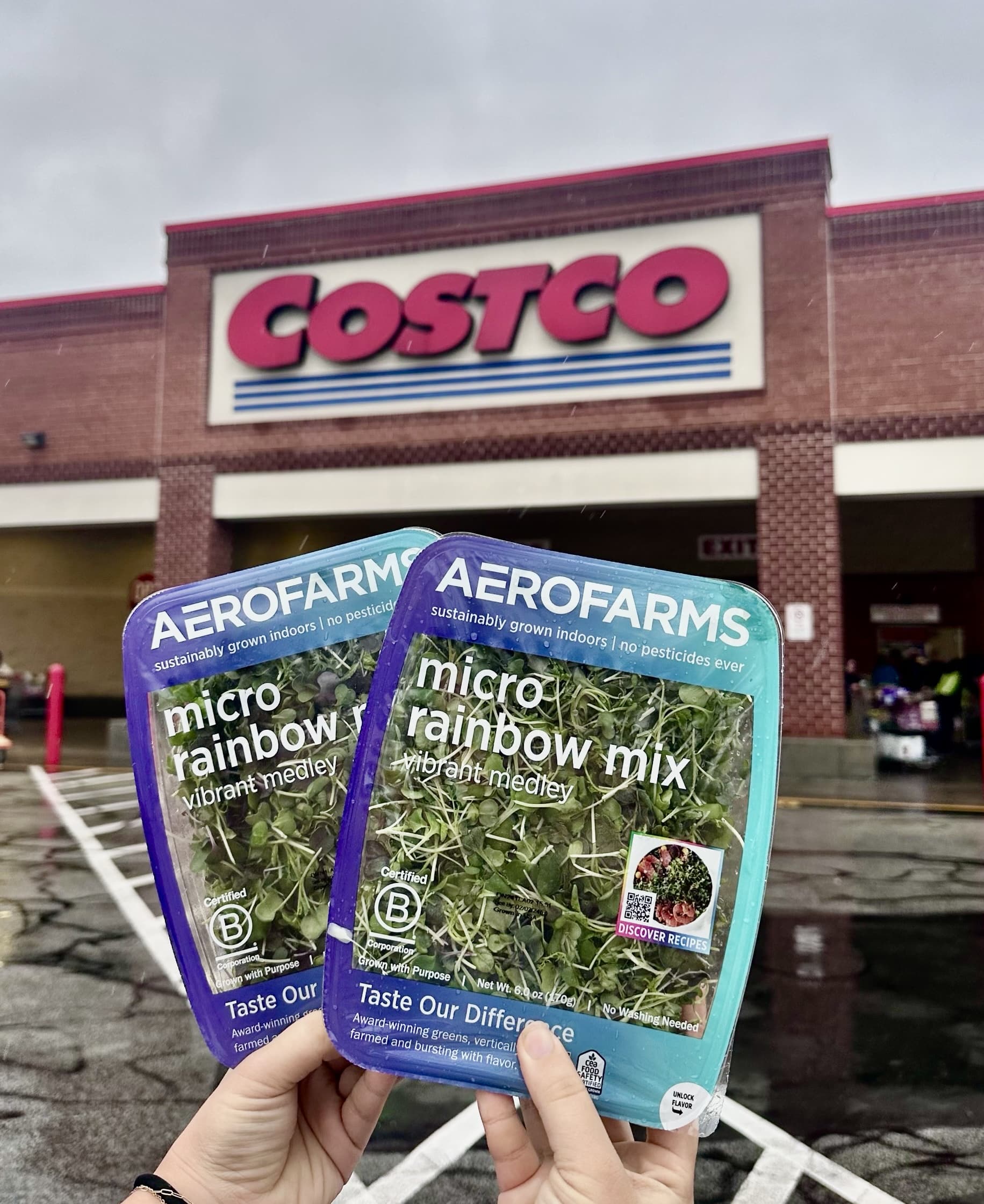 Jumbo-Sized AeroFarms Micro Rainbow Mix Now at Select Costco Locations