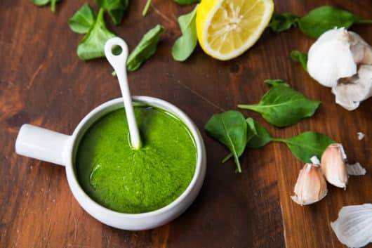 Tangy Arugula Vinaigrette