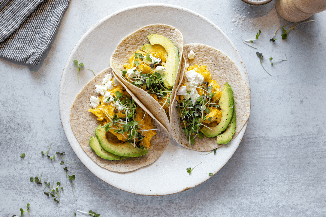 Spicy Breakfast Tacos