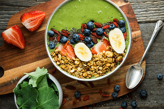 Energizing Green Smoothie Bowl