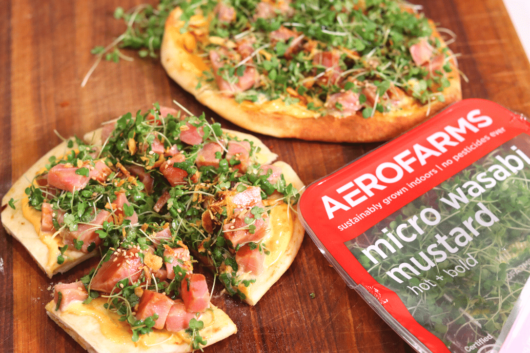 Tuna Poke Pizza